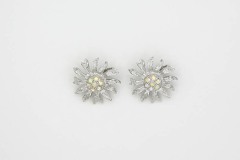 Unidentified AB Flower Earrings - Canada
