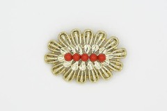 Unidentified Coral Pin - Canada