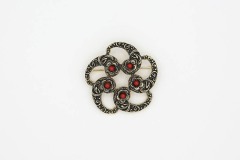 Unidentified Floral Pin - Canada