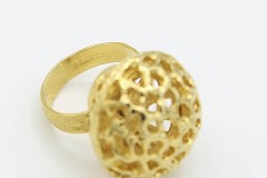 Unidentified Gold Openwork Ring