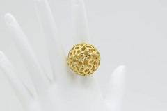 Unidentified Gold Openwork Ring