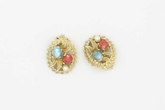 Unidentified Multi-Stone Earrings - Canada