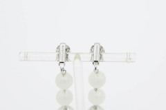 Unidentified Pearly White Earrings - Canada